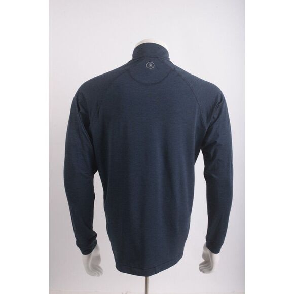 Johnnie-O Mens Freeborne Shirt Top Size S Blue Half Zip Pullover Stretchy NWT - Picture 5 of 6